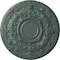 Ekena Millwork Oslo Ceiling Medallion (Fits Canopies up to 10 1/2"), Hand-Painted Cloud Burst, 28 1/8"OD x 1 3/4"P CM28OSCBF - alternate 1